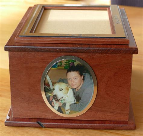 pet cremation box with photo